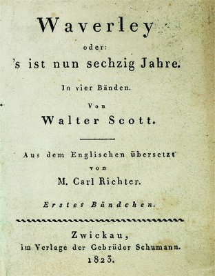 [Скотт В. Уэверли, или шестьдесят лет назад.] 1823.